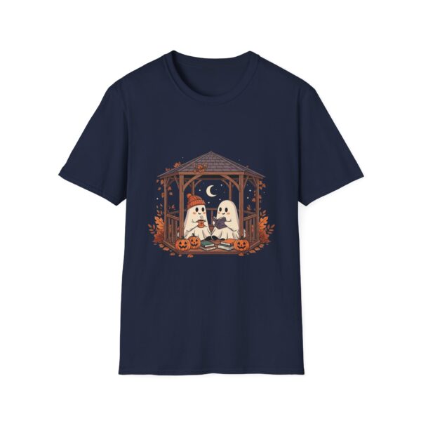 cute ghost halloween tee, spooky fall shirt, autum shirt, ghost couple gift